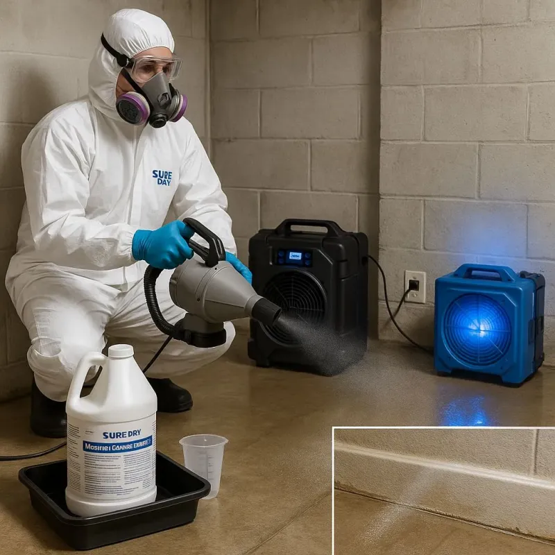 Sanitization and Odor Removal process in Stroudsburg, PA