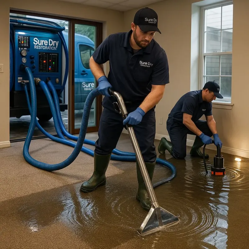 Water Extraction and Removal process in Stroudsburg, PA